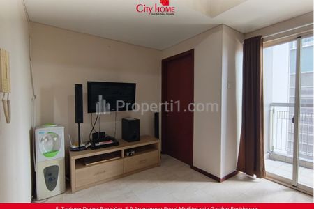 Disewakan Apartemen 1 BR Furnish di Royal Mediterania Garden at Podomoro City