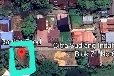 Tanah Dijual Luas 140m2 di Citra Sudiang Indah, Makassar, Sulawesi Selatan