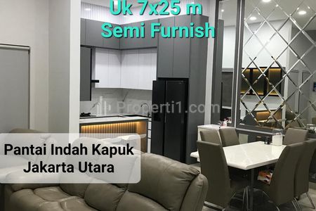Dijual Rumah Ukuran 7x25 m di Pantai Indah Kapuk PIK Jakarta Utara