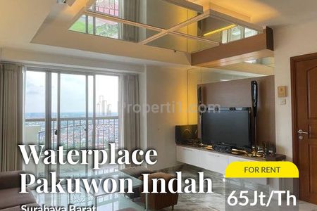 Apartemen Disewakan di Waterplace Residence Pakuwon Indah Surabaya Barat- 2 BR Modern Furnish