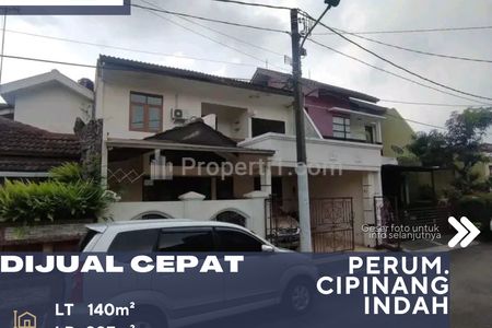 Dijual Rumah 2 Lantai Dalam Komplek Cipinang Indah di Cipinang Jakarta Timur