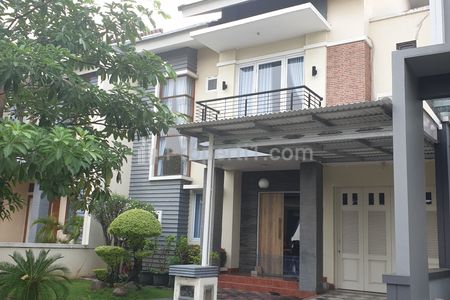 Disewakan Rumah Siap Huni Asri di Harapan Indah Cluster Heliconia Bekasi