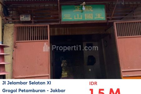 Dijual Lelang Murah Rumah Jalan Jelambar Selatan, Jakarta Barat