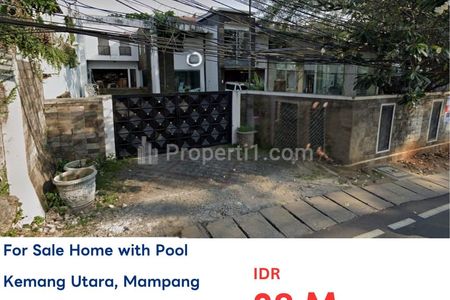Dijual Lelang Rumah di Kemang Jakarta Selatan