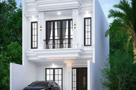 Dijual Rumah Baru 2 Lantai Desain Classic Modern di Depok