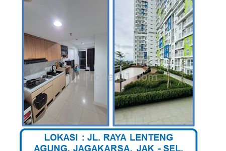 Jual Cepat Harga Spesial Apartemen Samesta Mahata Tanjung Barat 1 BR di Lenteng Agung, Jakarta Selatan..