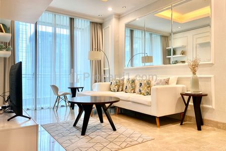 For Lease Full Modern Furnished and Luxury Apartment at Residence 8 Type 2BR - Strategic Location in South Jakarta