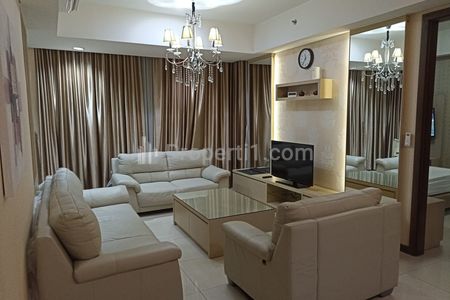 Dijual Apartemen Kemang Village Residence Tipe 2+1 Kamar Tidur Semi Furnished