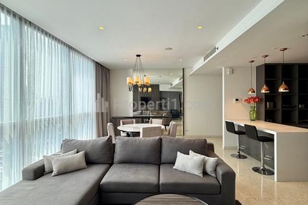 Disewakan Apartemen Casa Domaine 3+1 BR, Furnished, High Floor