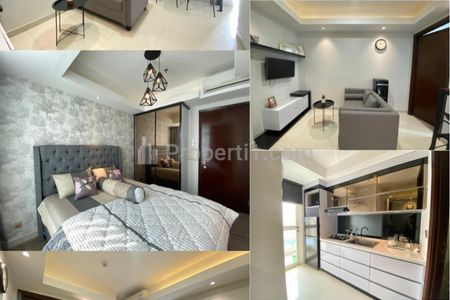 Disewakan Apartemen The Kensington Royal Suites Cantik 1 BR Furnished Lokasi Bagus