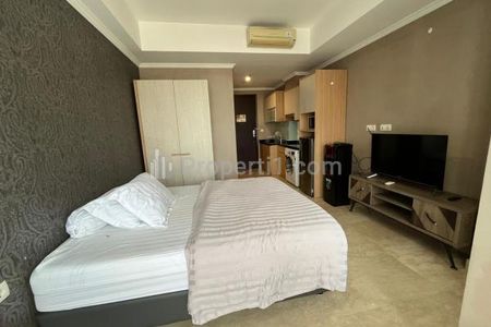 Dijual BUTUH CEPAT! Studio Apartemen Menteng Park Harga Drop! Luas 32 m2 Full Furnished