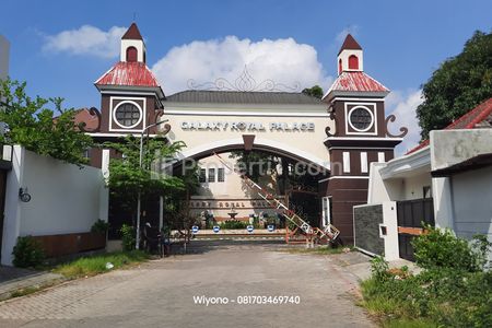 Dijual Rumah Dharmahusada Dekat RSUD dr. Soetomo di Perumahan Galaxy Royal Palace Surabaya Timur