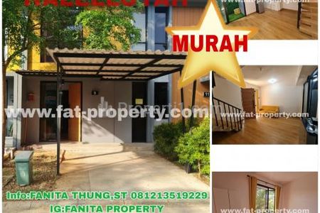 Dijual Rumah di Cendana Spring Lippo Karawaci Tangerang - 2 Kamar - MURAH dan STRATEGIS!