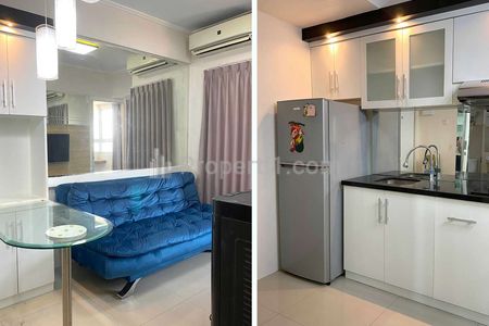 Disewakan Apartemen Puncak Kertajaya A 2 BR Surabaya Timur Furnished Lantai 17 Rev.A426