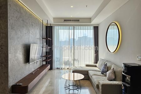 For Lease Luxurious Apartment at The Elements Type 2BR Full Furnished - Strategic Location in South Jakarta