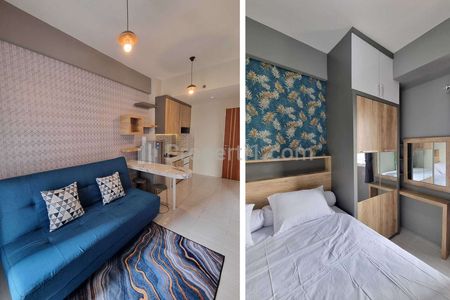 Disewakan Apartemen Puncak Dharmahusada B Surabaya Timur 2 BR Furnish, Unit Baru Lantai 10 Rev.a417