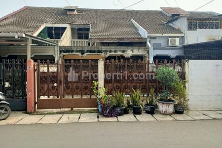 Dijual Rumah Tua 2 Lantai Pinggir Jalan di Jalan Mantri Raya Jakarta Pusat