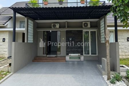 Dijual Rumah Citraland Northwest Park Surabaya Barat - Modern Full Furnished Plus Private Balkony Siap Huni - Surat SHM