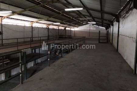 Sewa Gudang Luas Bangunan 800 m2 Container 40 feet di Kosambi Tangerang
