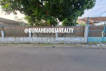 Jual Tanah Strategis Bonus Bangunan Area Wirobrajan Yogyakarta Dekat Malioboro, Kraton Jogja