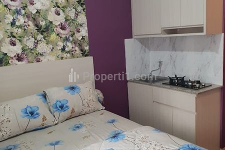 Dijual Apartemen di Green Pramuka City - Studio Furnish - Akses Mudah Kemana-mana