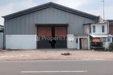 Disewakan Gudang Siap Pakai Pinggir Jalan di Perjuangan Bekasi