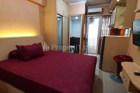 Disewakan Apartemen Green Pramuka City Tipe Studio Furnish - Aman untuk Keluarga Anda