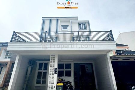 Dijual Rumah Minimalis 3 Lantai, Ada Kolam Renang, Siap Huni dan Dalam Cluster di Permata Bintaro Sektor 9