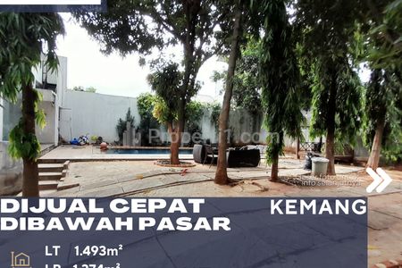 Dijual Rumah Mewah 3 Lantai Lokasi Strategis Dekat Harga di Bawah Pasaran di Kemang Jakarta Selatan
