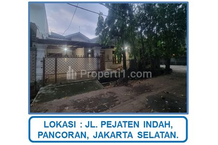 Jual Cepat Harga Spesial di bawah NJOP Rumah Hook 1,5 Lantai di Jl. Pejaten Indah, Kalibata, Pancoran, Jakarta Selatan, Jakarta Selatan