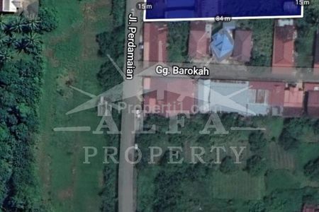 Jual Cepat Tanah dan Toko Bangunan Kawasan Pemukiman Padat