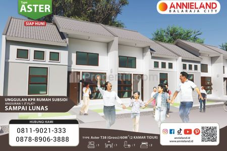 Dipasarkan Rumah Nyaman dan Asri di Cisoka Tangerang - DP Murah Cicilan Flat Sampai Lunas - Ready Stok