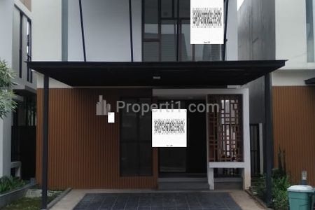 Disewakan Rumah Murah Bagus 2 Lantai di Cluster Mahakam Jakarta Garden City Jakarta Timur Siap Huni Minimalis Modern