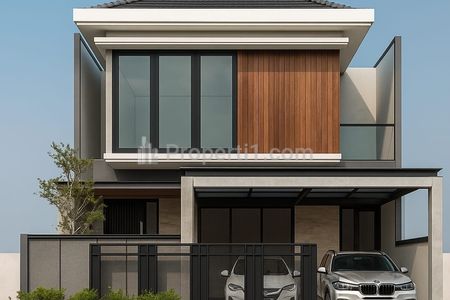 Jual Rumah SHM Baru Gress di Sutorejo Hanya 100 Meter dari Jalan Raya di Surabaya Timur