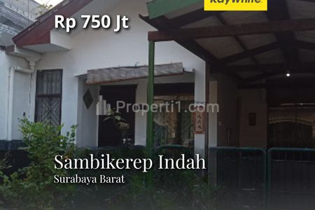 Dijual Rumah Sambikerep Indah, Sambikerep, Surabaya Barat