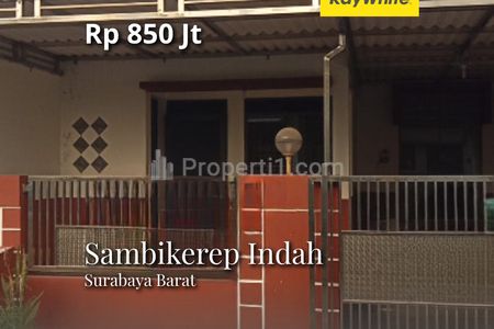 Dijual Rumah Sambikerep Indah, Sambikerep, Surabaya Barat