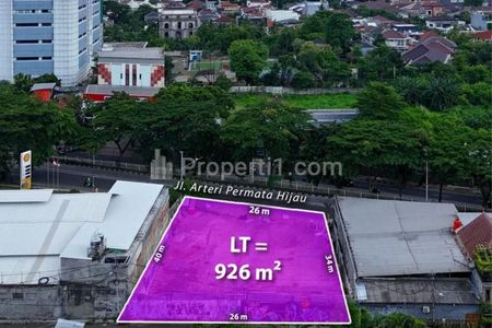 Dijual Tanah Komersial di Arteri Permata Hijau, Jakarta Selatan