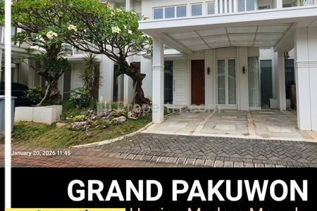 Dijual Rumah 160 m2 di Grand Pakuwon Cluster Victoria Tandes Surabaya Barat - Dekat SGS, Sampoerna Academy, Food Junction