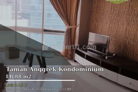 disewakan Apartemen Taman Anggrek Kondominium 3BR pasaran 100jt/th SEWA HANYA 90JT/TH BOOK NOW !!