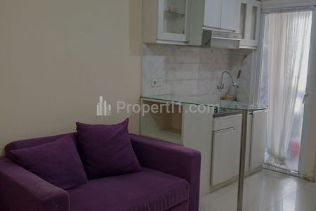 Disewakan Apartemen Unit 2 Kamar Furnish di Green Pramuka City Chrysant