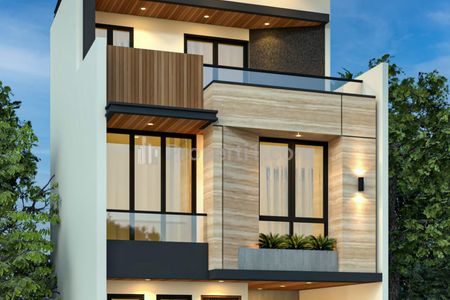 Dijual Rumah Kontemporer Modern House Mewah 3 Lantai di Jagakarsa Jakarta Selatan