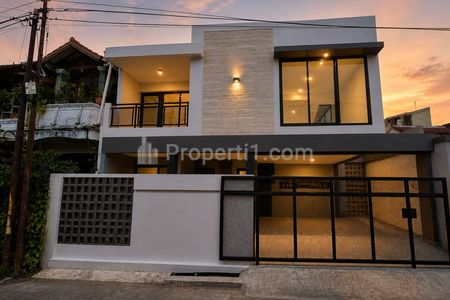 Dijual Rumah Baru Modern di Kopo Permai, Material Premium dan Dekat Tol Kopo