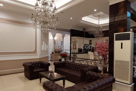 Jual Rumah Mewah, Full Furnish, Sunter Metro Jakarta Utara, Hadap Timur, Nego