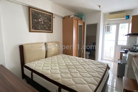 Disewakan Apartment Green Pramuka City Unit Studio Furnished (Bisa Harian)