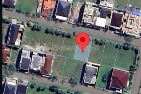 Dijual Tanah Kavling 398 m2 di Pakuwon Indah Lisbon PG 2 Surabaya Barat - Lokasi Terdepan Dekat Cluster Belverde - SPESIAL Row Jalan Lebar 4 Mobil