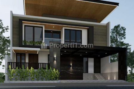 Dijual Rumah Baru Citraland Internasional Village 2 Surabaya Barat, New Modern 4+1 Kamar Tidur, Dekat G Walk Citraland, Sekolah Ciputra