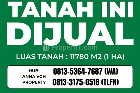 Jual Tanah Luas di Nol Jalan Raya Bunder Gresik