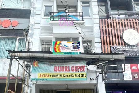 Disewakan Ruko di Jalan Utama Pulo Ribung Galaxy di Depan Kecamatan dan Puskesmas Bekasi Selatan