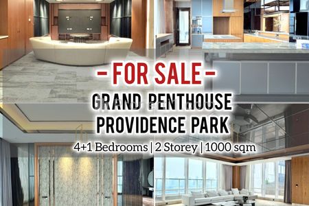 Jual Apartemen Penthouse Providence Park 4+1BR 1000sqm Furnish, Very Rare - Yani Lim