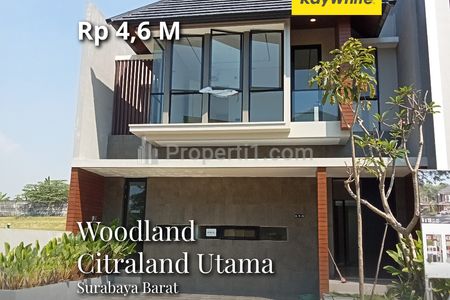Dijual Rumah Brand New Woodland Citraland Sambikerep Surabaya Barat